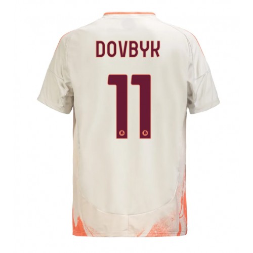 Dres AS Roma Artem Dovbyk #11 Gostujuci 2024-25 Kratak Rukav